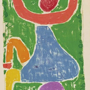 Spielendes Kind (Child playing), 1938. Creator: Klee, Paul (1879-1940)