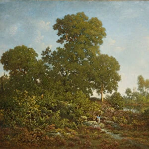 Springtime, c. 1860. Creator: Theodore Rousseau