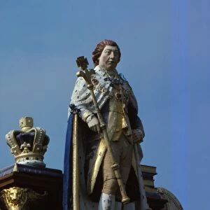 Statue of King George III, Weymouth, Dorset, 20th century. Artist: CM Dixon