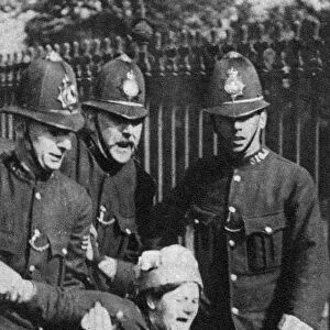 A suffragette being arrested, c1910s (1935)