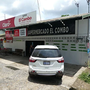 Supermarket in small Costa Rican town 2018. Creator: Unknown
