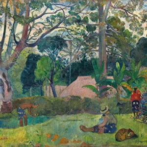 Te raau rahi (The Big Tree), 1891. Creator: Paul Gauguin
