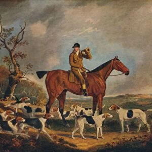 Thomas Oldaker on Pickle with his Hounds, c19th century, (1922)