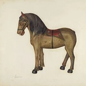 Toy Horse, 1935 / 1942. Creator: Selma Sandler