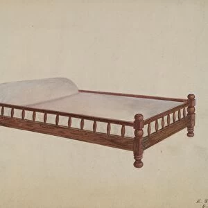 Trundle Bed, 1935 / 1942. Creator: Mattie P. Goodman