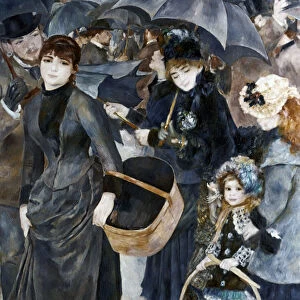 The Umbrellas, 1881-1886. Artist: Pierre-Auguste Renoir