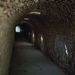 Underground to the healing centre of the Asklepion in Pergamum, 2nd century