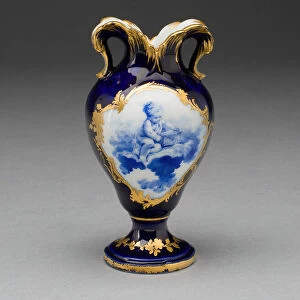 Vase (Vase aOreilles), Vincennes, c. 1754. Creators