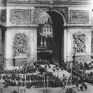 Victory parade, Paris, 14th July 1919