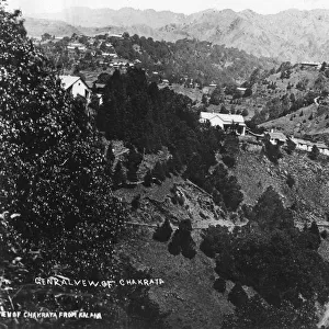 View of Chakrata from Kalana, India, 1917