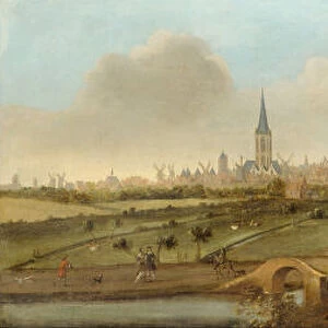 View on the city of Utrecht, c. 1650-1660. Artist: Droochsloot, Jost Cornelisz (1586-1666)