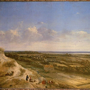 View of Haarlem from the dunes
