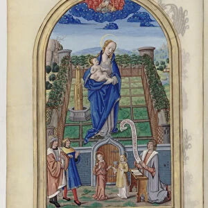 The Virgin Mary. From: Chants royaux en l honneur de la Vierge au Puy d Amiens, 1501-1600. Artist: Anonymous