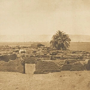 Vue du Village d Herment, 1849-50. Creator: Maxime du Camp