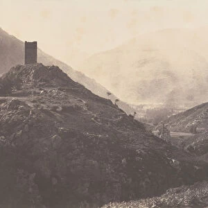 Vue de la Vallee de Luchon prise de la tour de Castelvieilh, 1853