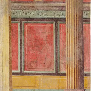 Wall painting from Room F of the Villa of P. Fannius Synistor at Boscoreale, ca. 50-40 B