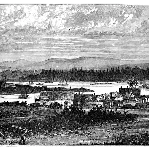The Western Suburbs of Victoria, Vancouver Island, Canada, c1888