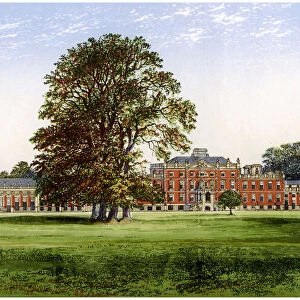 Wimpole Hall, Cambridgeshire, home of the Earl of Hardwicke, c1880