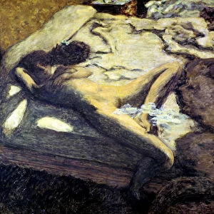 Woman Reclining on a Bed, or The Indolent Woman, 1899. Artist: Pierre Bonnard