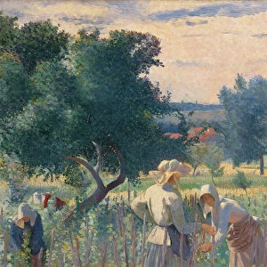 Women Tying the Vines. Artist: Cross, Henri Edmond (1856-1910)
