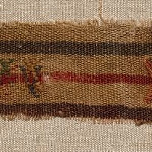 Wool Embroidery, 700s - 800s. Creator: Unknown