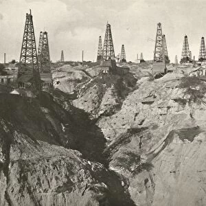 Yenan-Young Oil Wells, 1900. Creator: Unknown