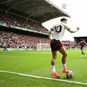 Jack Grealish in action Soul of Sport Selhurst Crystal Palace v Manchester City 2024
