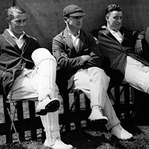 Leicester County Cricket Club players 1928