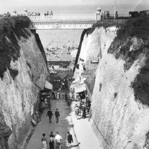 Newgate Gap, Cliftonville, Margate, Kent 1935