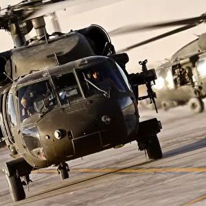 US Sikorsky UH-60 Black Hawk Helicopters