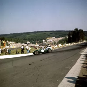 1958 Belgian Grand Prix, Spa-Francorchamps Cliff Allison (Lotus 12-Climax