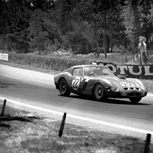 1962 Le Mans 24 hours: Elde / Jean Beurlys, 3rd position, action