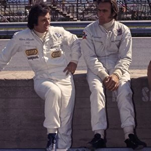 1972 Austrian Grand Prix: Wilson Fittipaldi with team mate Carlos Reutemann