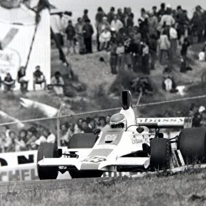 1975 Dutch Grand Prix. Zandvoort, Holland. 20-22 June 1975. Tony Brise (Hill GH1-Cosworth) 7th position, action. World Copyright - LAT Photographic