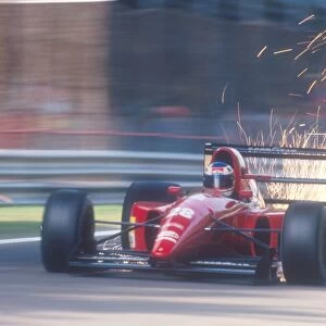 1992 Italian Grand Prix: Ivan Capelli sends the sparks flying