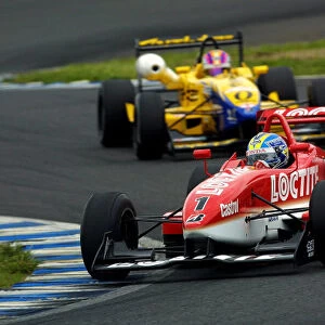 2001 Japanese Formula Three Championship Motegi, Japan. 10th June 2001. Race winner - action. World Copyright: Yasushi Ishihara / LAT Photographic ref: Digital Image Only