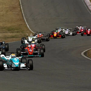2003 Japanese Formula3 Fuji, Japan. 6th April 2003. Round 4 - start. World Copyright: Yasushi Ishihara / LAT Photographic ref: Digital Image Only