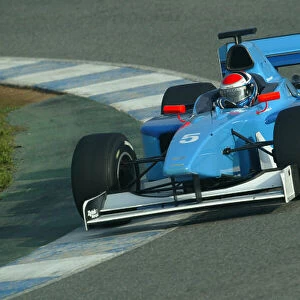 2004 F3000 Testing. Yannick Schroeder, Durrango F3000. Jerez, Spain. 17-18th February 2004. Wolrd Copyright: Spinney/LAT Photographic. Ref. : Digital Image Only