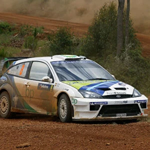 2004 FIA World Rally Champs. Round Sixteen, Rally Australia. 11th - 14th November 2004. Francois Duval, Ford, action. World Copyright: McKlein/LAT