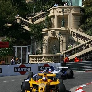 2006 Monaco Grand Prix - Renault World Series Monte Carlo, Monaco. 23rd - 28th May. Pastor Maldonado leads Christian Montanari. Action. World Copyright: Russell Batchelor / LAT Photographic ref: Digital Image XPBR7802