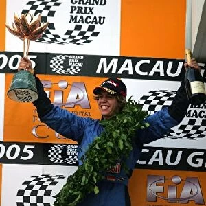 52nd Macau Grand Prix: 3rd place Sebastian Vettel ASM F3