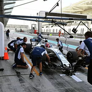 Abu Dhabi F1 Testing Day One