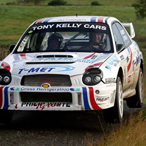 Andrew Nesbitt/James O'Brien. Ulster Rally 2003, 5th - 6th September 2003. World Copyright Jakob Ebrey/LAT Photographic