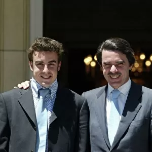 Fernando Alonso Meets The Spanish President