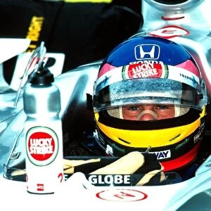 Formula One World Championship: Jacques Villeneuve BAR Honda 002, 4th despite a spin