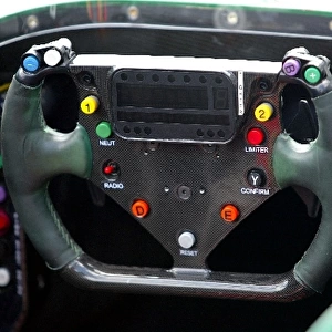 Formula One World Championship: Jaguar R4 steering wheel