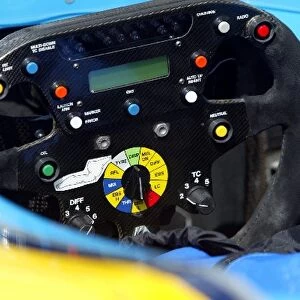 Formula One World Championship: Renault R23 steering wheel