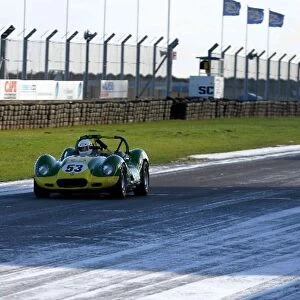 General Testing: A Lister Knobbly Jaguar tests in the snow