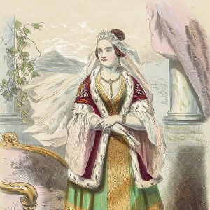 Amalia Of Oldenburg Portrait Greece Greek Royal