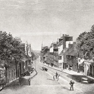 Dorchester, Dorset, England in 1834. From The Martyrs of Tolpuddle, published 1934